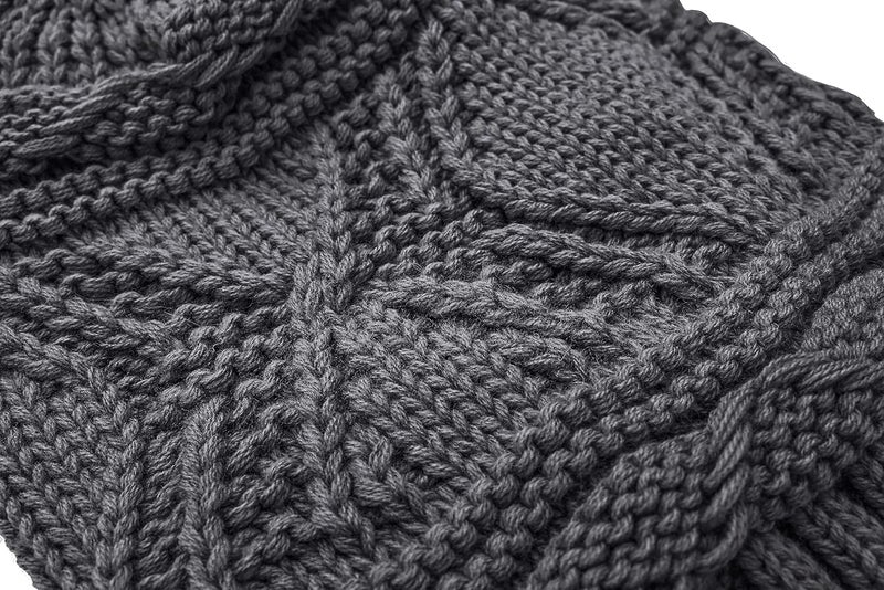 Lilax Knit Slouchy Oversized Soft Warm Winter Beanie Hat - Image 4